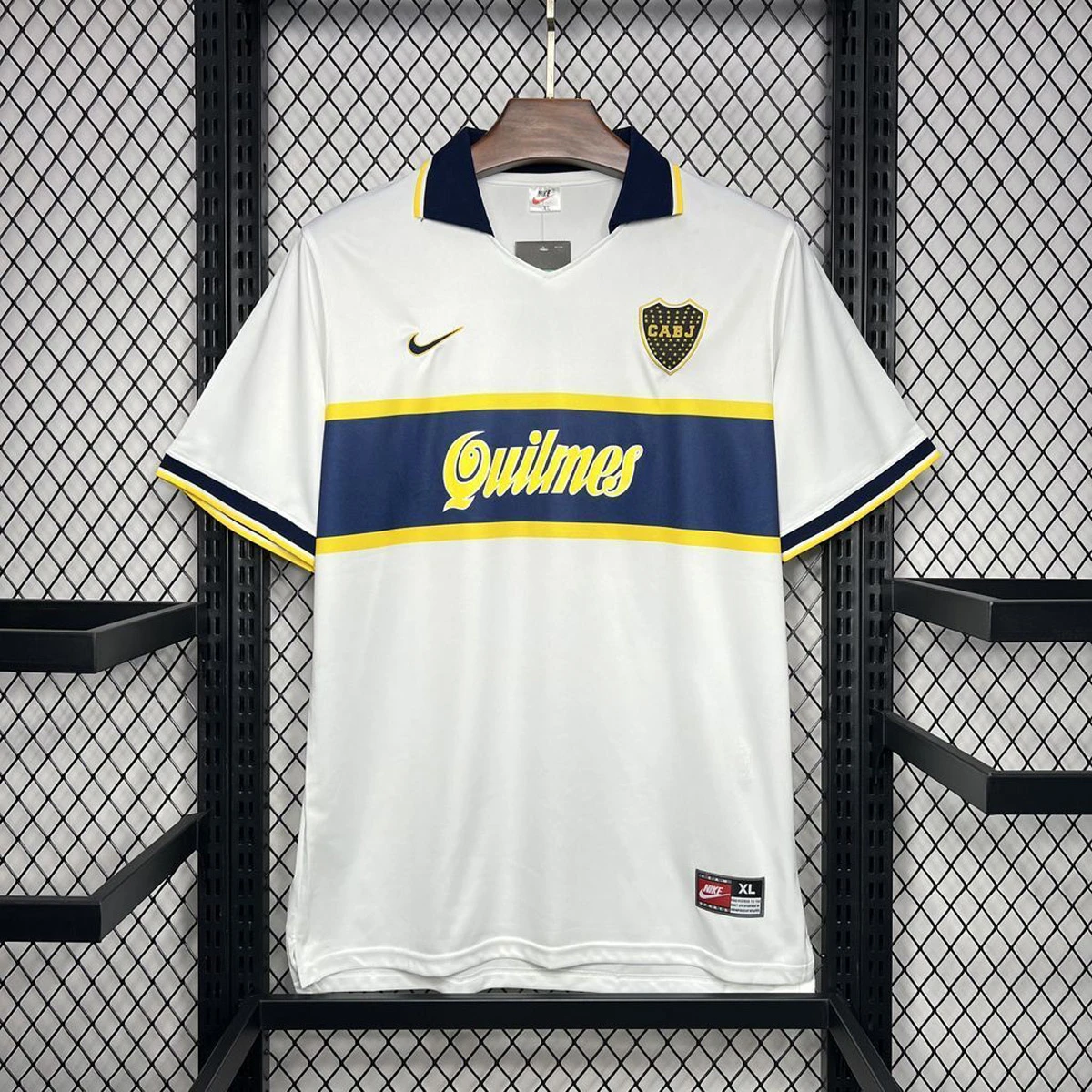 96/97 Boca Juniors Away Retro Soccer Jersey