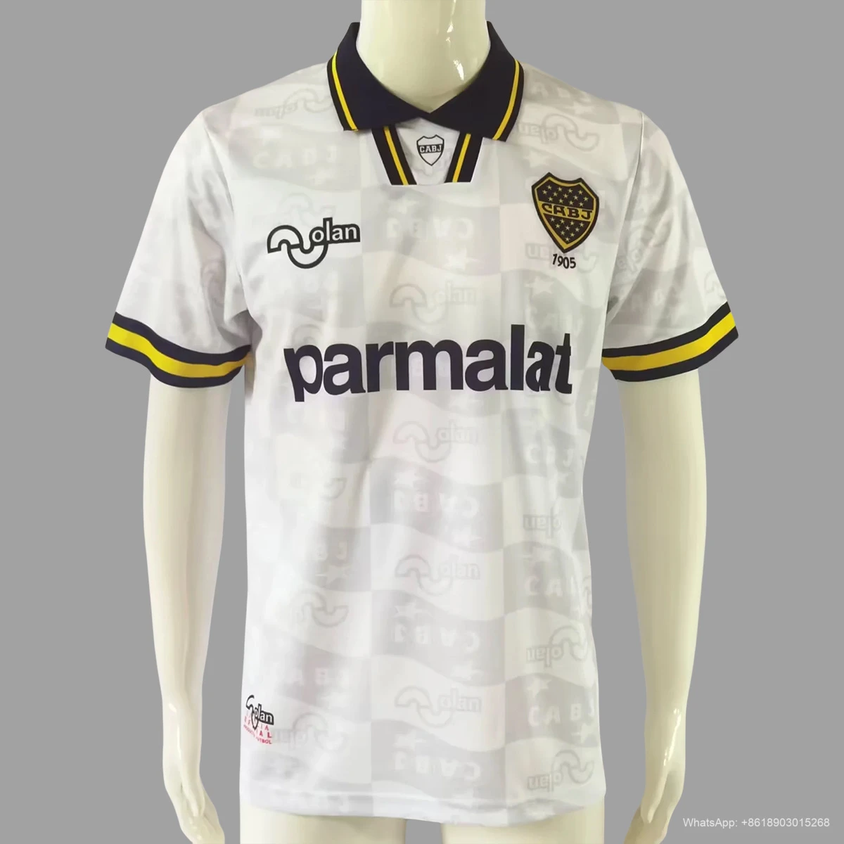 93/96 Boca Juniors Away Retro Soccer Jersey