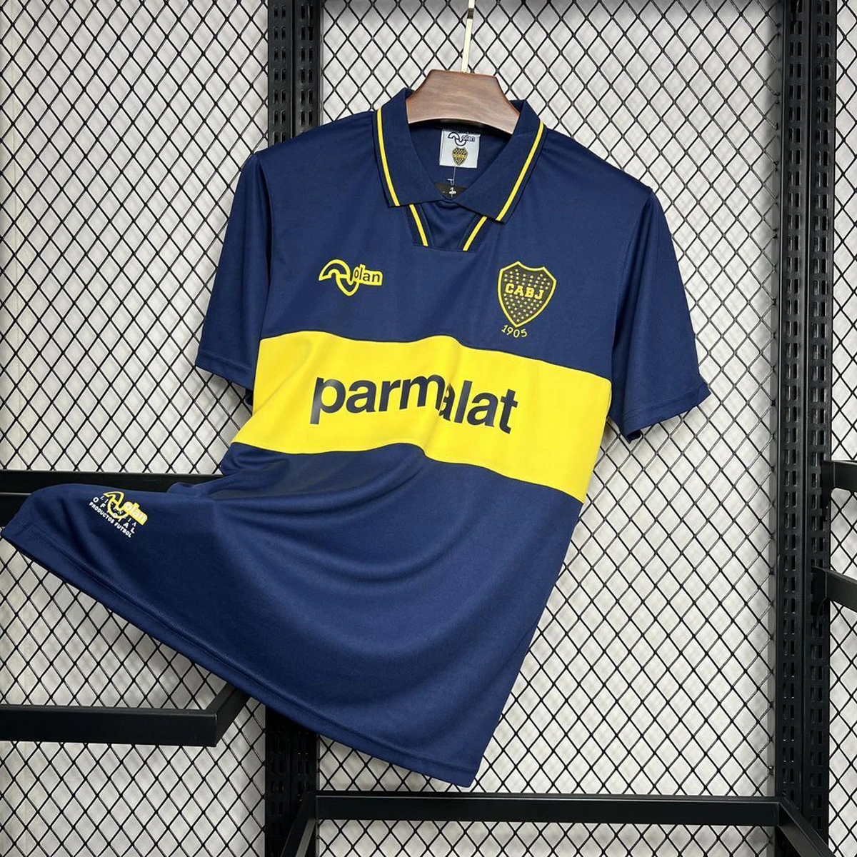 93/95 Boca Juniors Home Retro Soccer Jersey