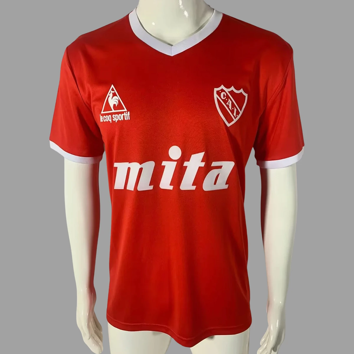 86/88 Atletico Independiente Home Retro Soccer Jersey