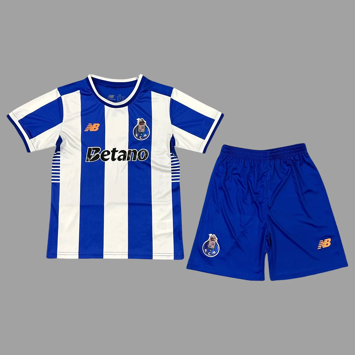 25/26 Porto Home Kids Soccer Jersey Size 16-28