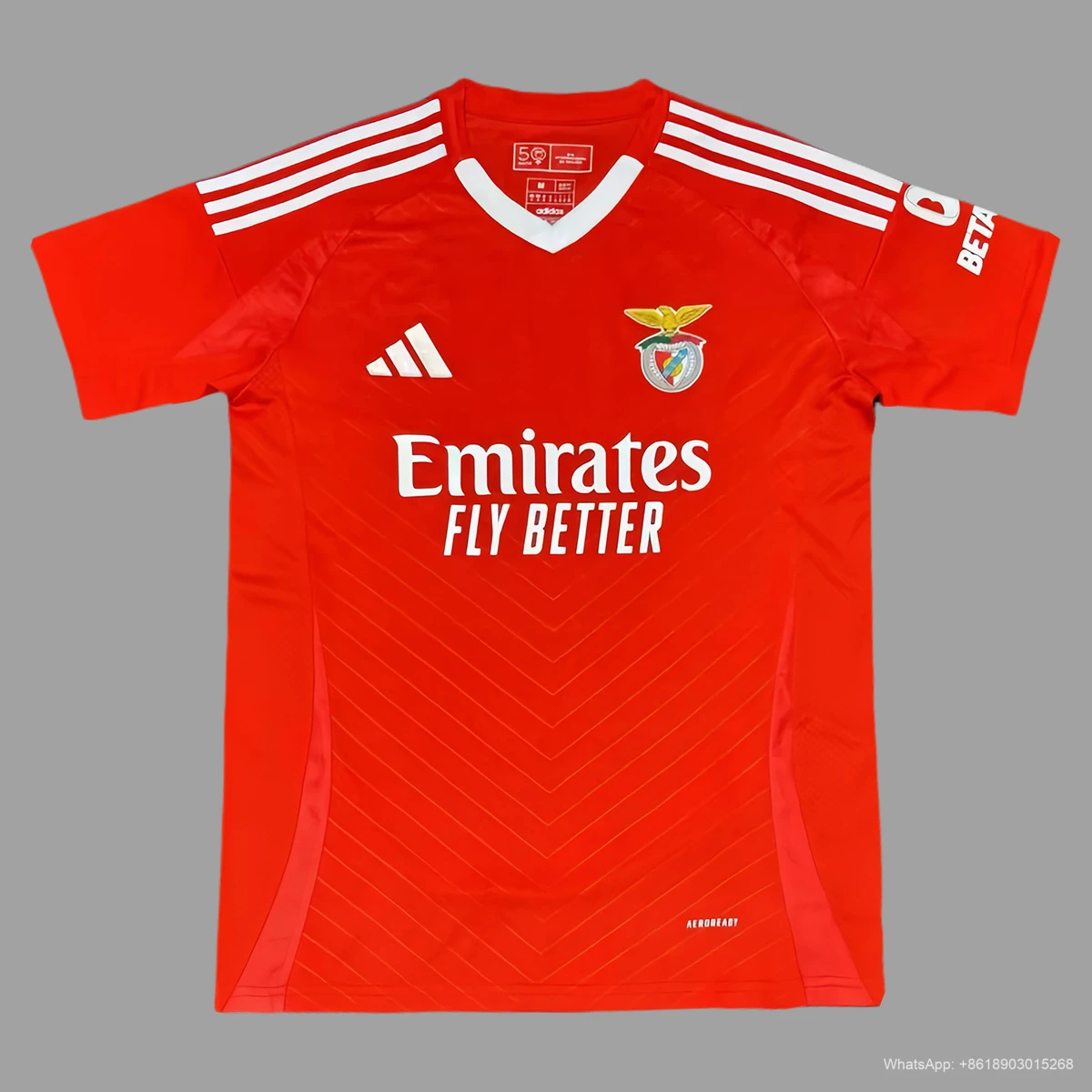 24/25 Benfica home soccer jersey