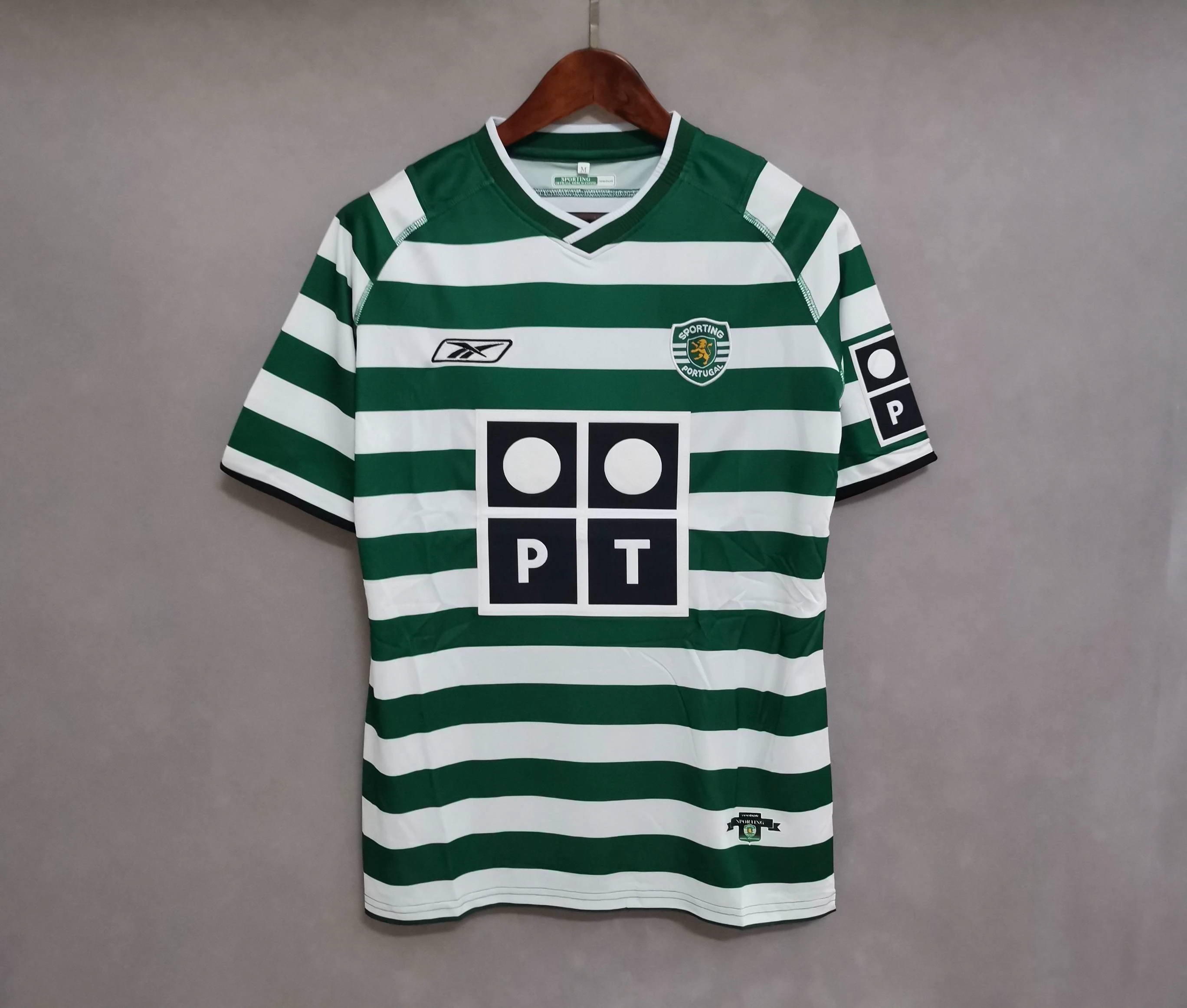 03/04 Sporting CP Lisbon Home Retro Soccer Jersey