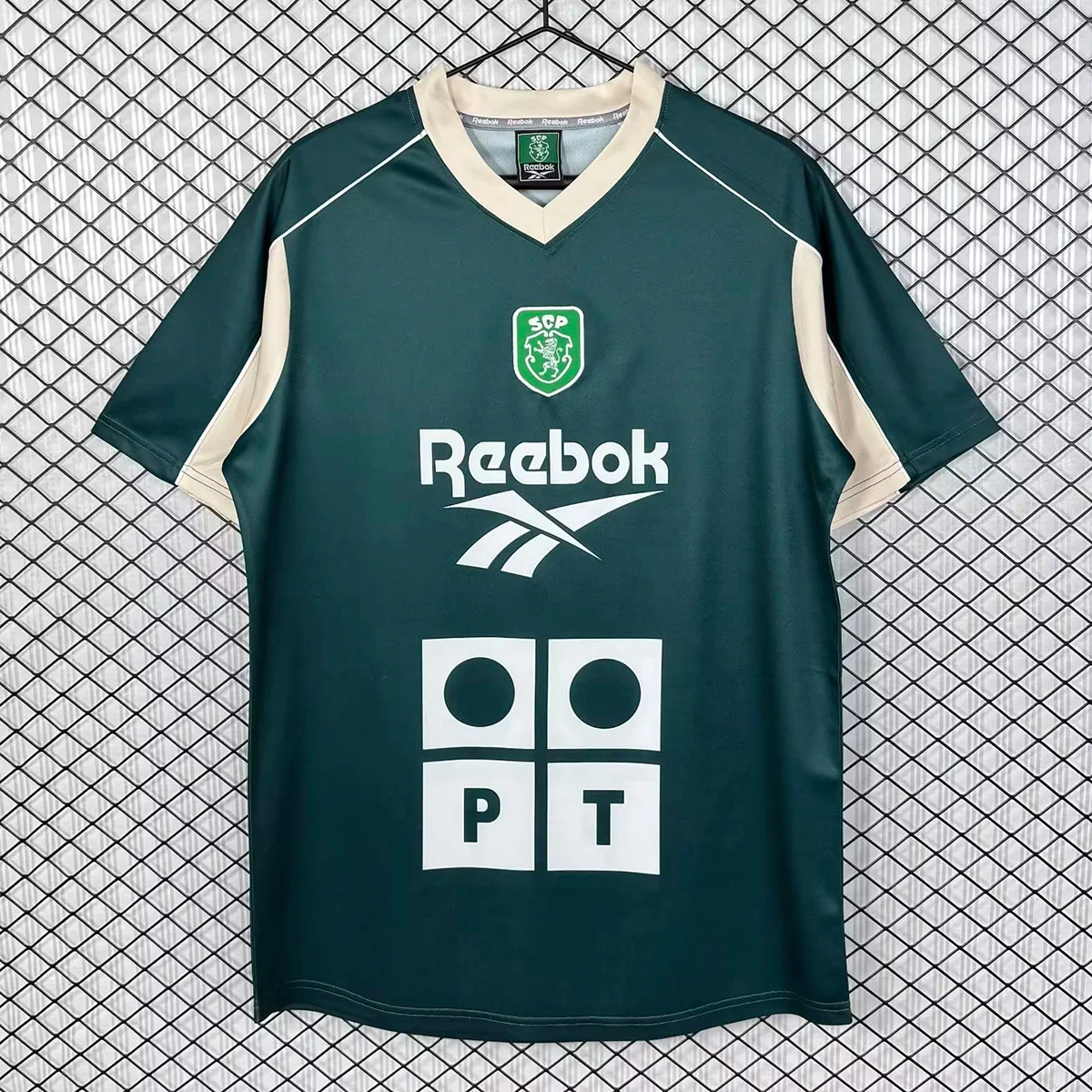 00/01 Sporting CP Lisbon Training Retro Soccer Jersey