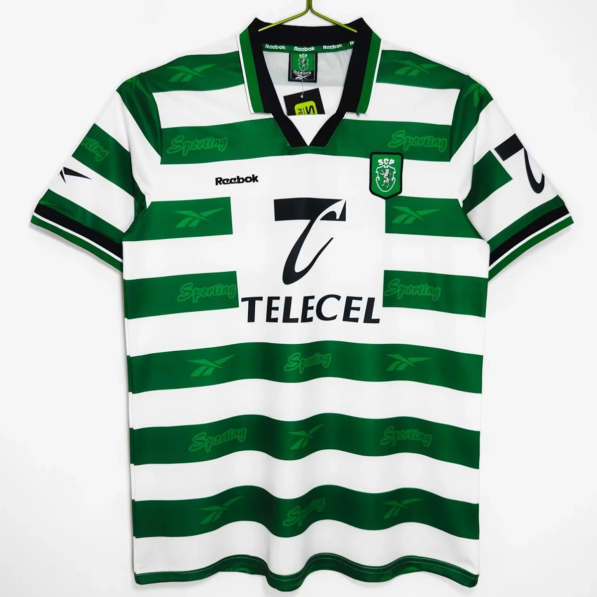 99/00 Lisbon Home Retro Soccer Jersey