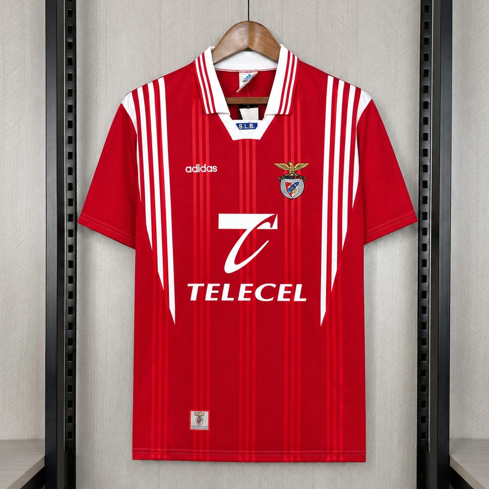 97/98 Benfica Home Retro Soccer Jersey