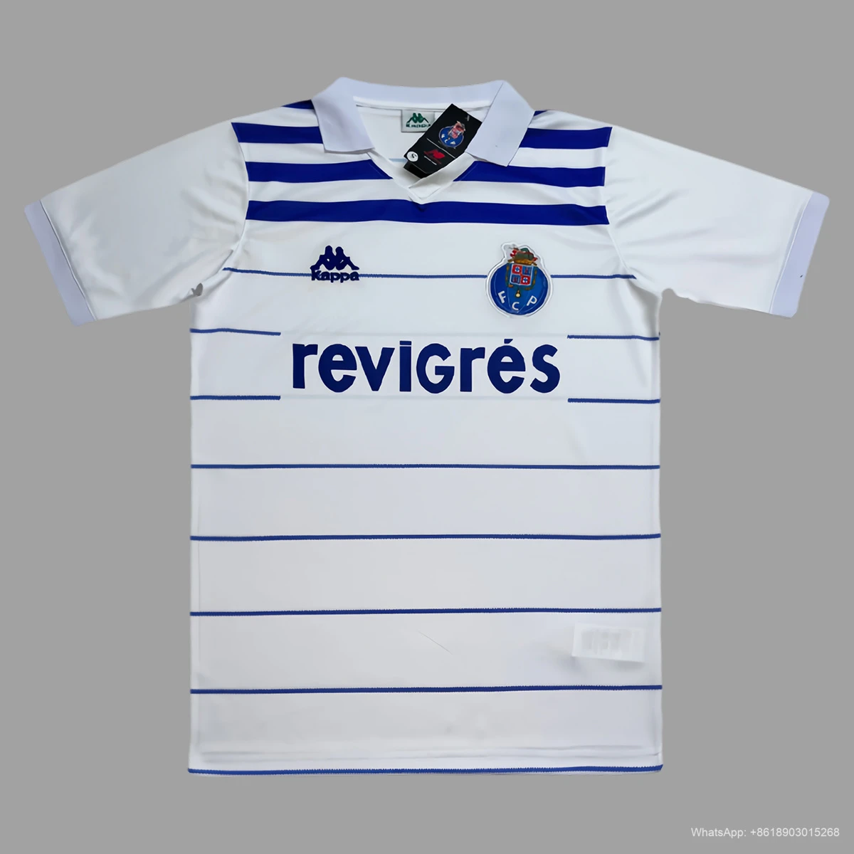 85/86 Porto Away Retro Soccer Jersey