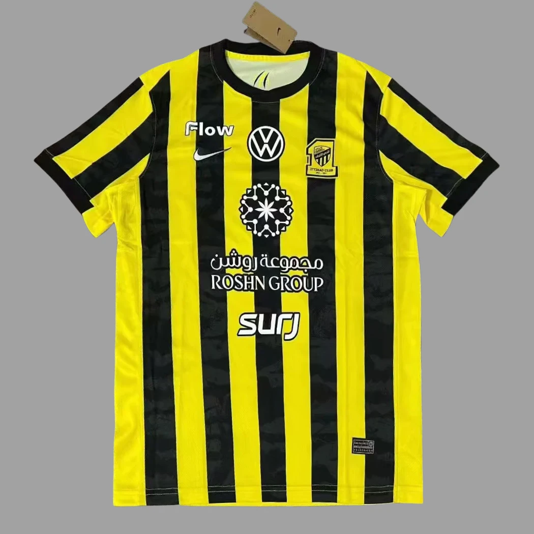 25/26 Ittihad Home Soccer Jersey