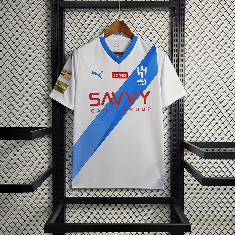 23/24 Al Hilal Away Soccer Jersey