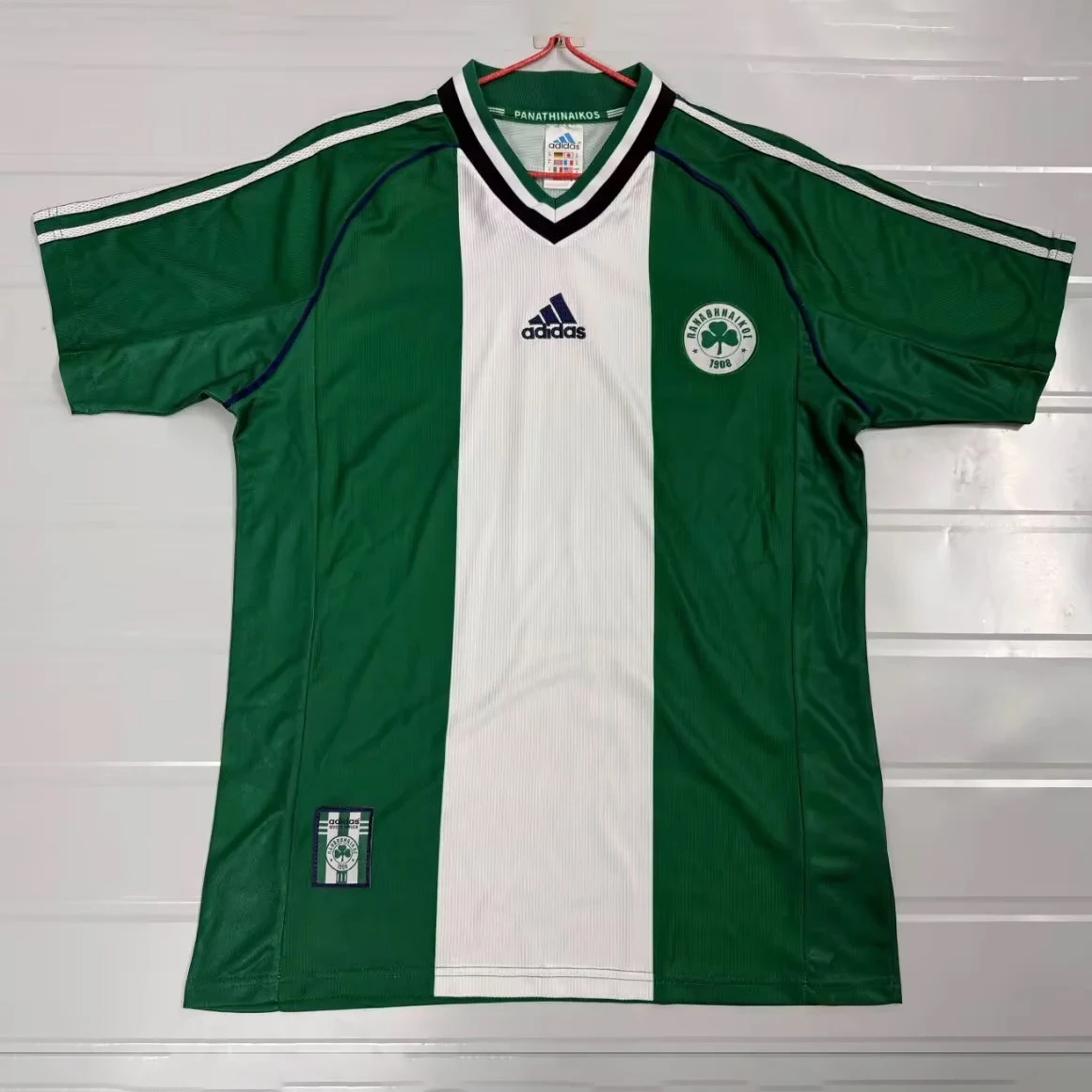 98/99 Panathinaikos Home Retro Soccer Jersey