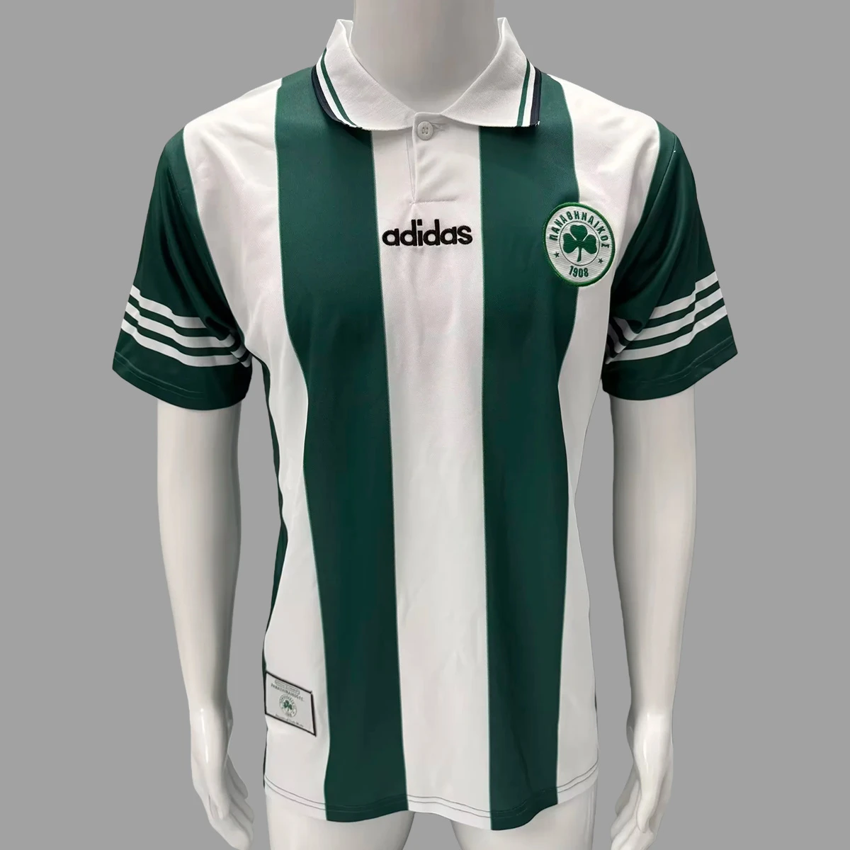 96/97 Panathinaikos Home Retro Soccer Jersey