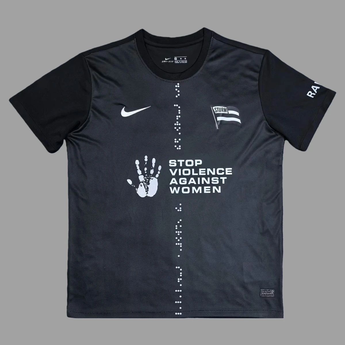 25/26 Sturm Graz Stop Violence Against Women Special Version Soccer Jersey