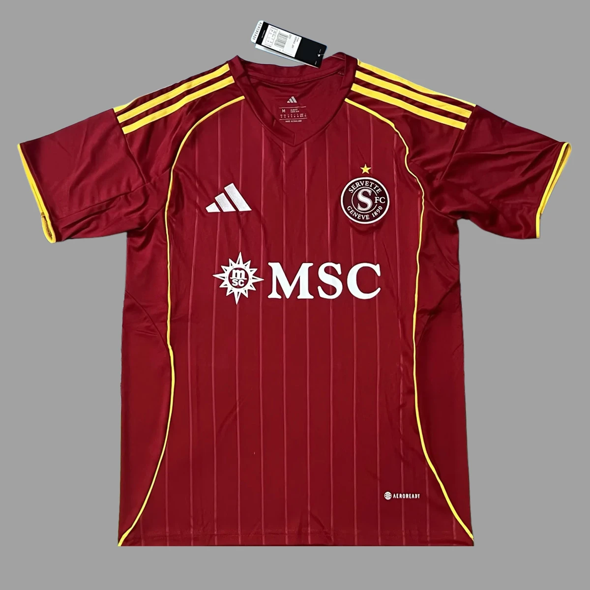 25/26 Servette Home Soccer Jersey