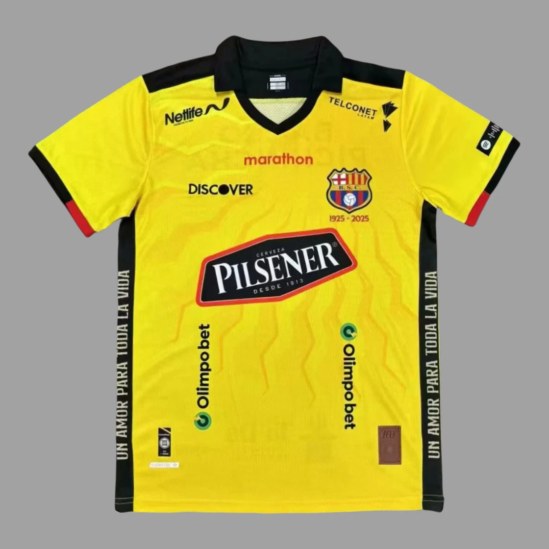 2025 Barcelona SC Home Soccer Jersey