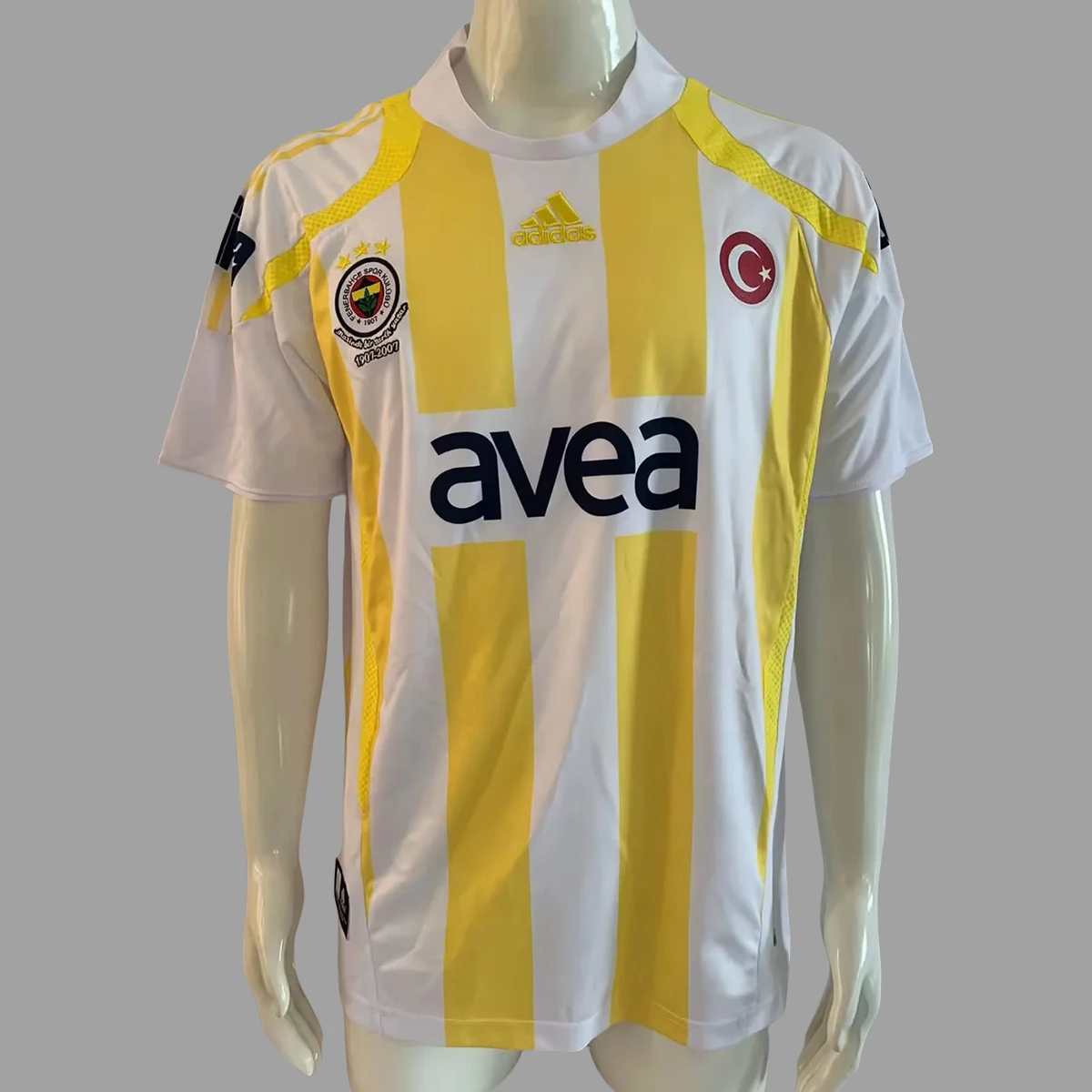 07/08 Fenerbahce Away Retro Soccer Jersey