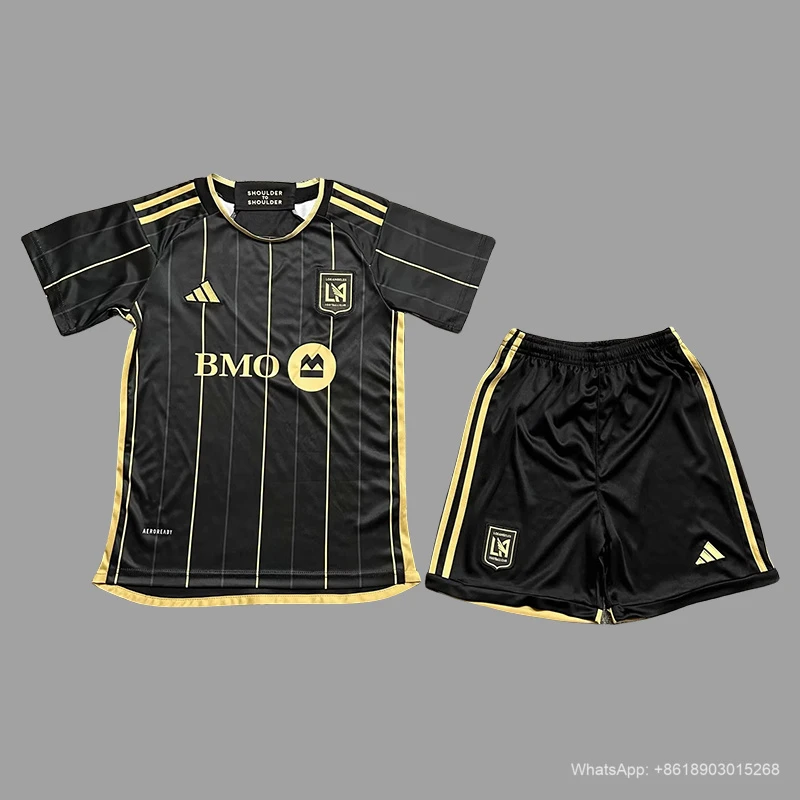 24/25 LAFC Home Kids soccer jersey size 16-28