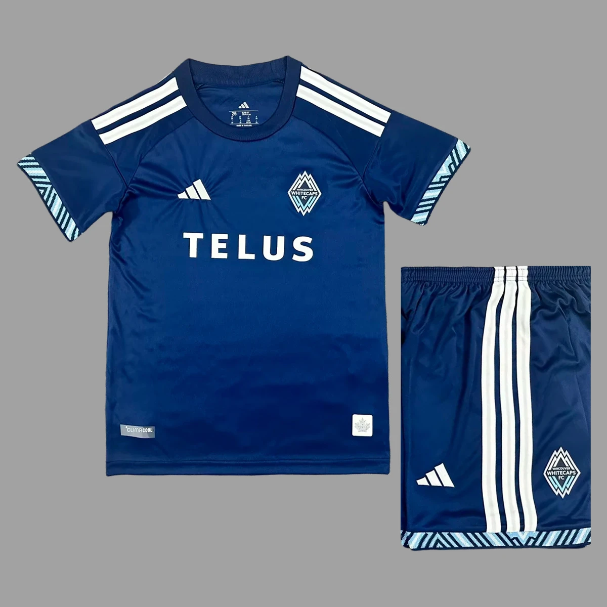2026 Vancouver Whitecaps Away Kids Soccer Jersey Size 16-28