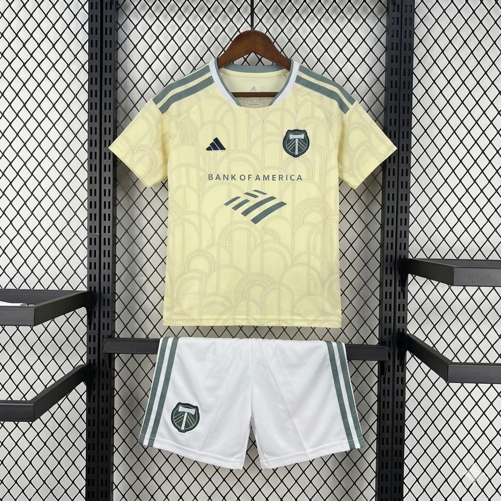 2026 Portland Timbers Away Kids Soccer Jersey Size 16-28
