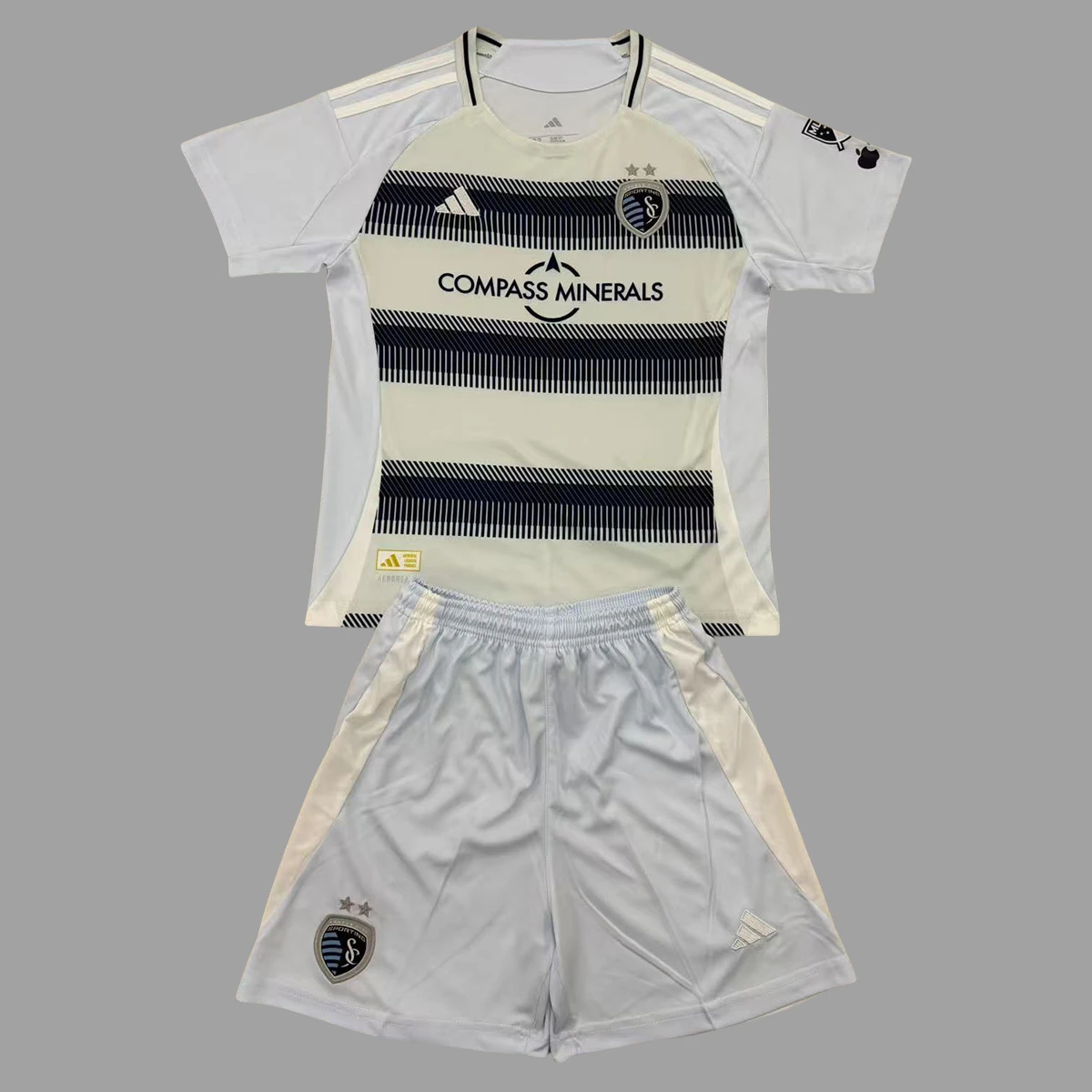 2025 Kansas City Home Kids Soccer Jersey Size 16-28