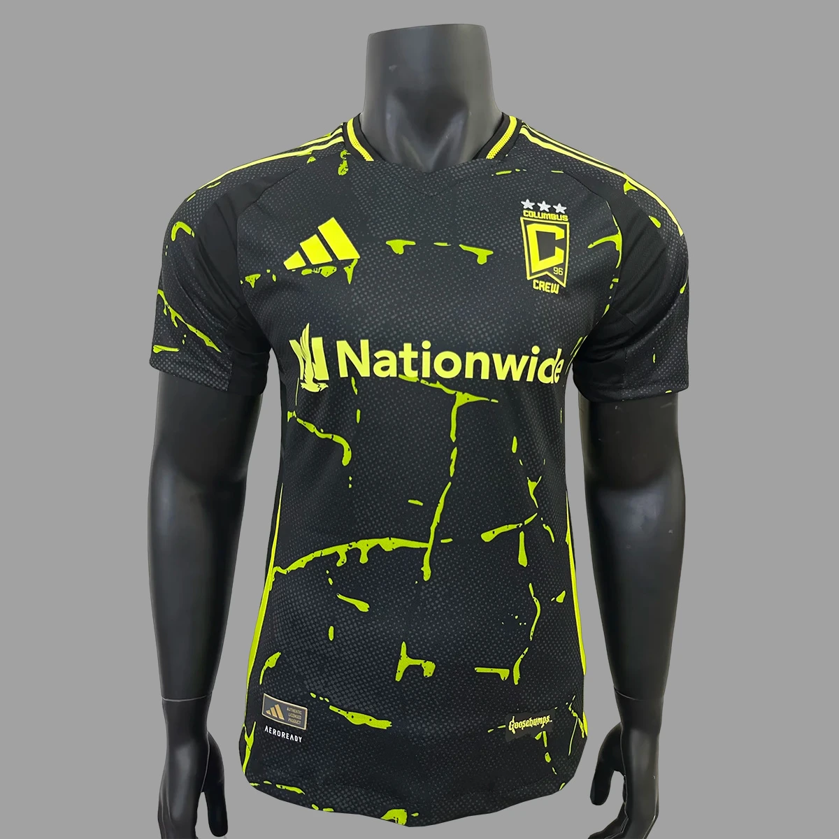 2025 Columbus Crew Away Player Version Soccer Jersey