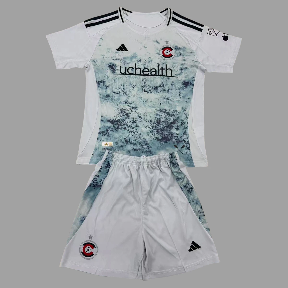 2025 Colorado Rapids Away Kids Soccer Jersey Size 16-28
