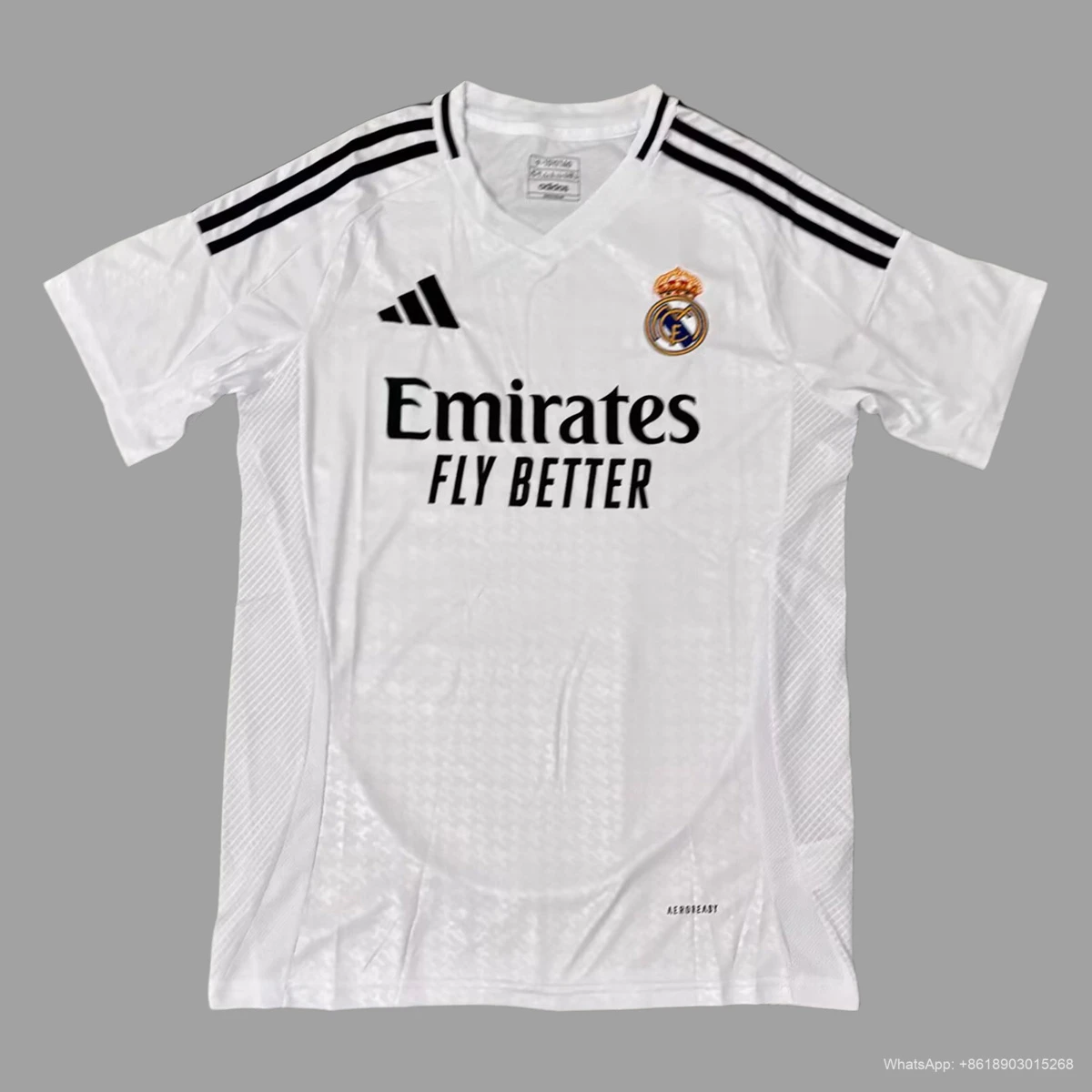 24/25 Real Madrid home soccer jersey yupoo