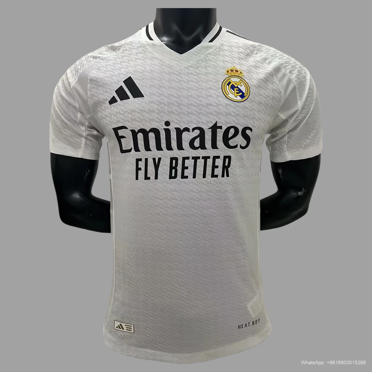 24/25 Real Madrid home Player Version soccer jersey