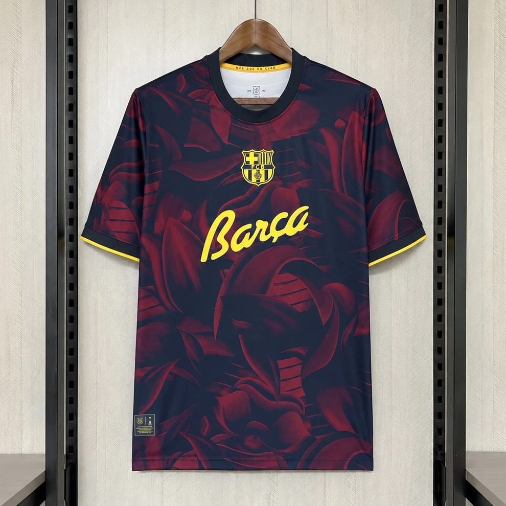 25/26 Barcelona Salvador Dali Concept Soccer Jersey