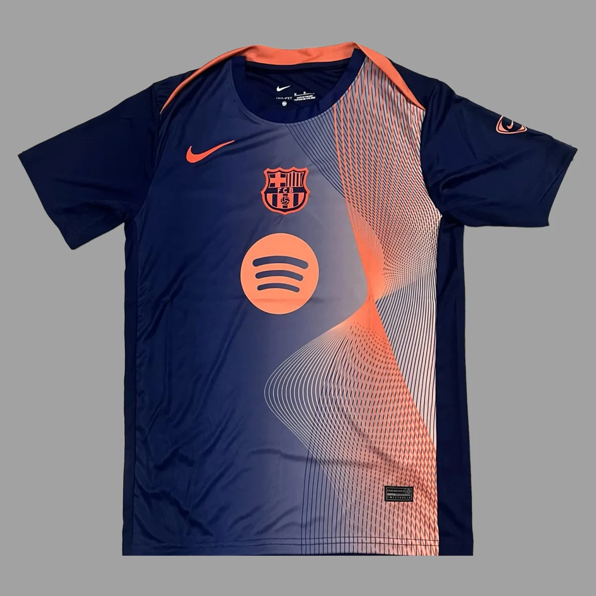 25/26 Barcelona Pre-Match Third Soccer Jersey