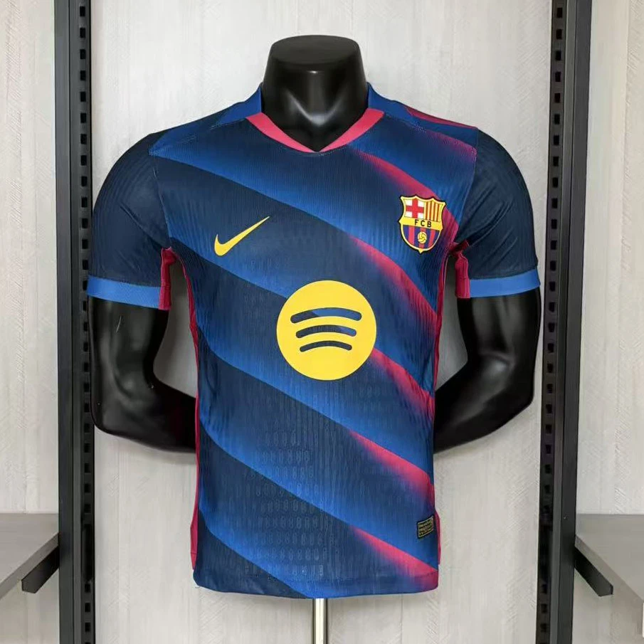 25/26 Barcelona Pre-Match Player Version Soccer Jersey