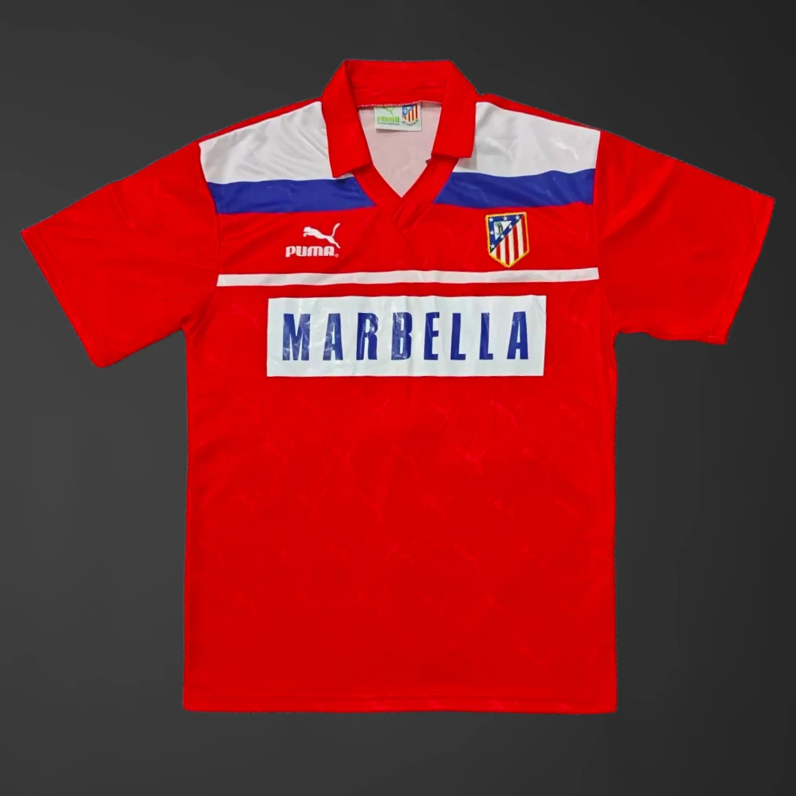 90/93 Atletico Madrid Away Retro Soccer Jersey