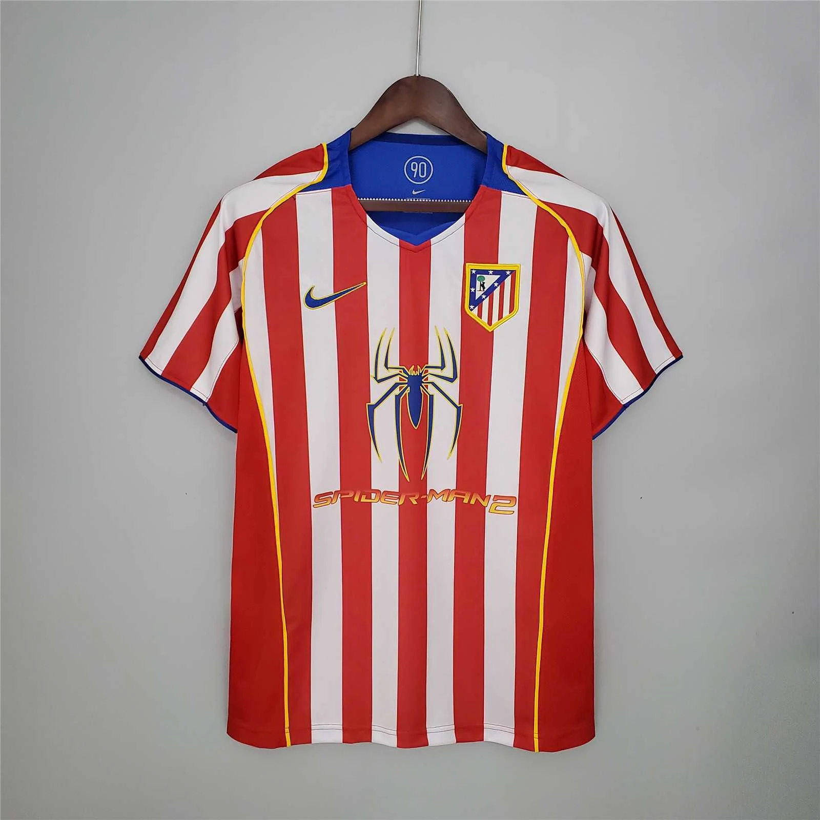 1031/04/05 Atletico Madrid Home Retro Soccer Jersey