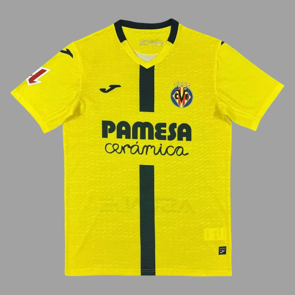 25/26 Villarreal Home Soccer Jersey