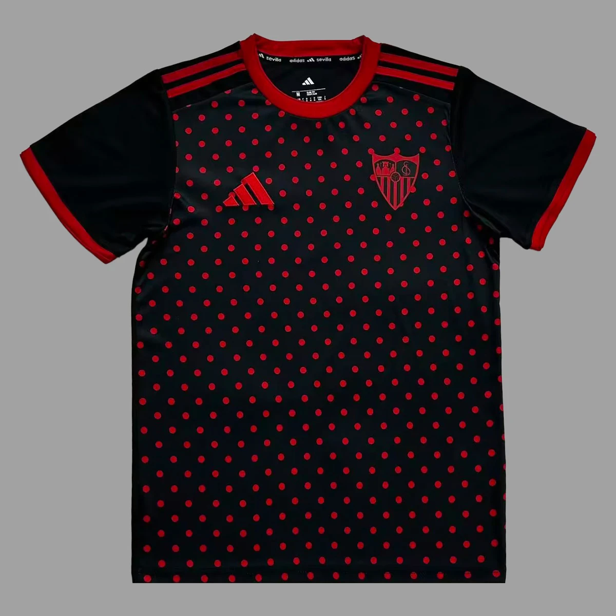 25/26 Sevilla Black Pre-Match Jersey