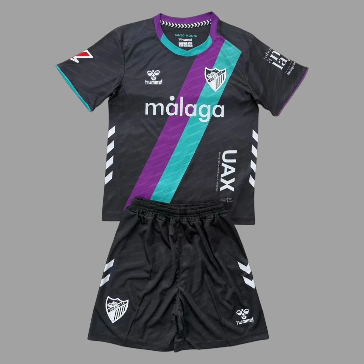 25/26 Malaga Away Kids Soccer Jersey Size 16-28