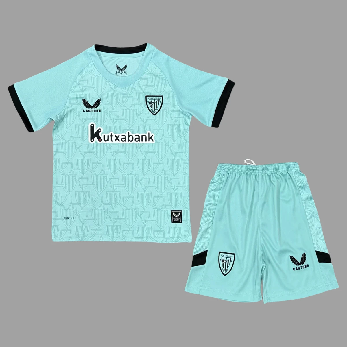 25/26 Athletic Bilbao Third Kids Soccer Jersey Size 16-28