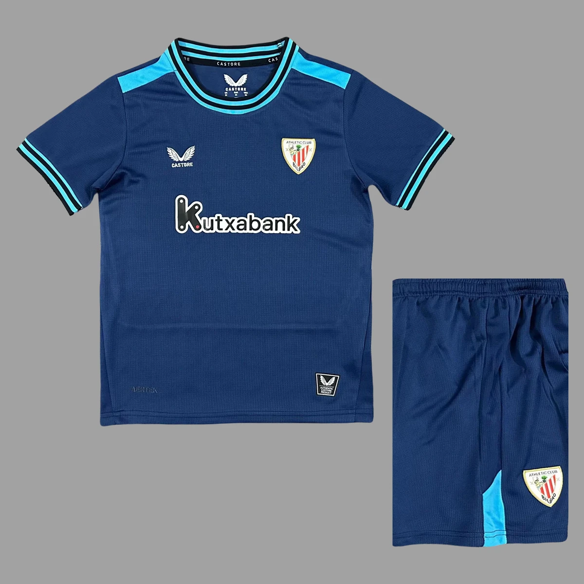 25/26 Athletic Bilbao Away Kids Soccer Jersey Size 16-28