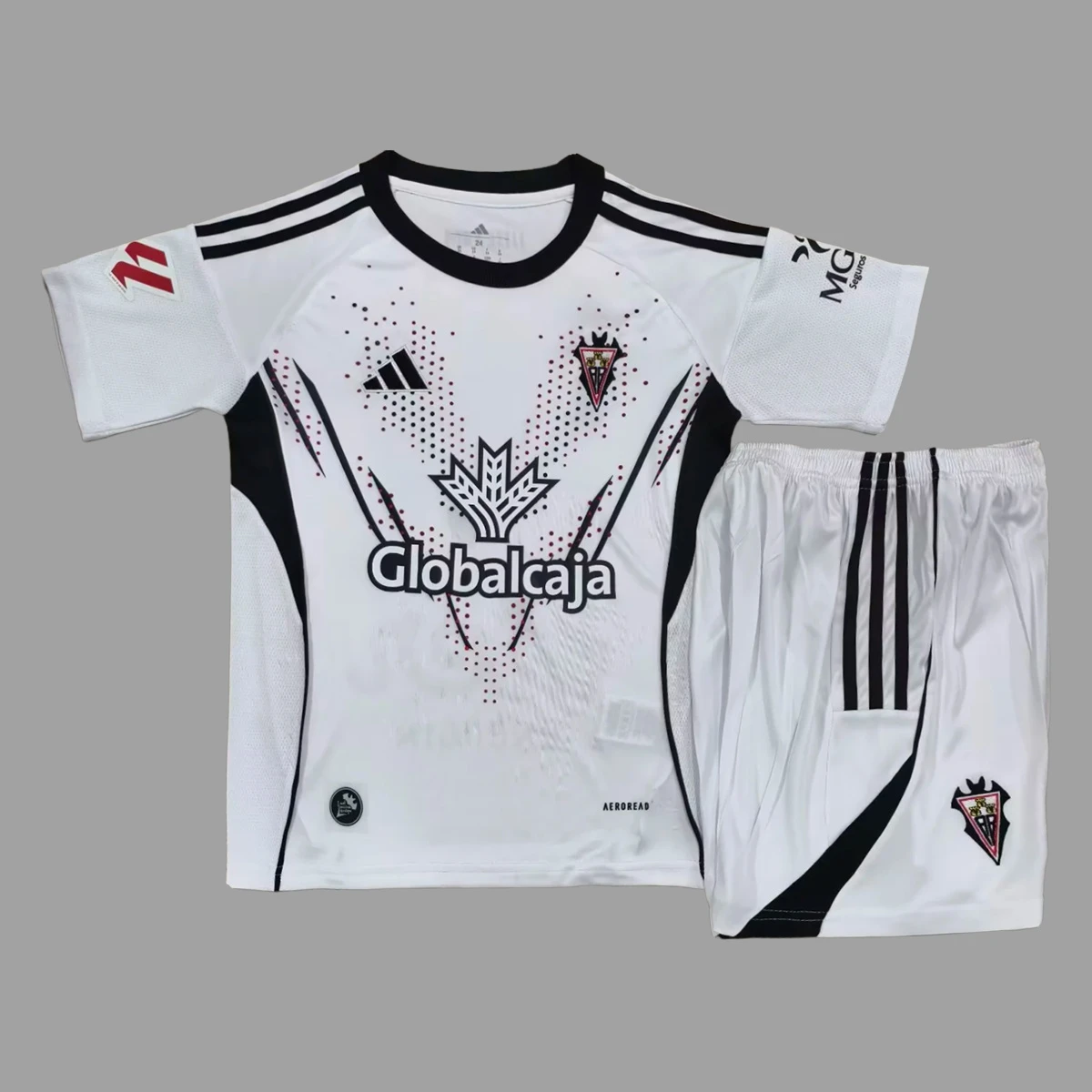 25/26 Albacete Home Kids Soccer Jersey Size 16-28