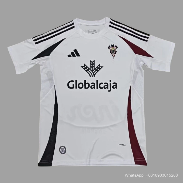 24/25 Albacete Home Soccer Jersey