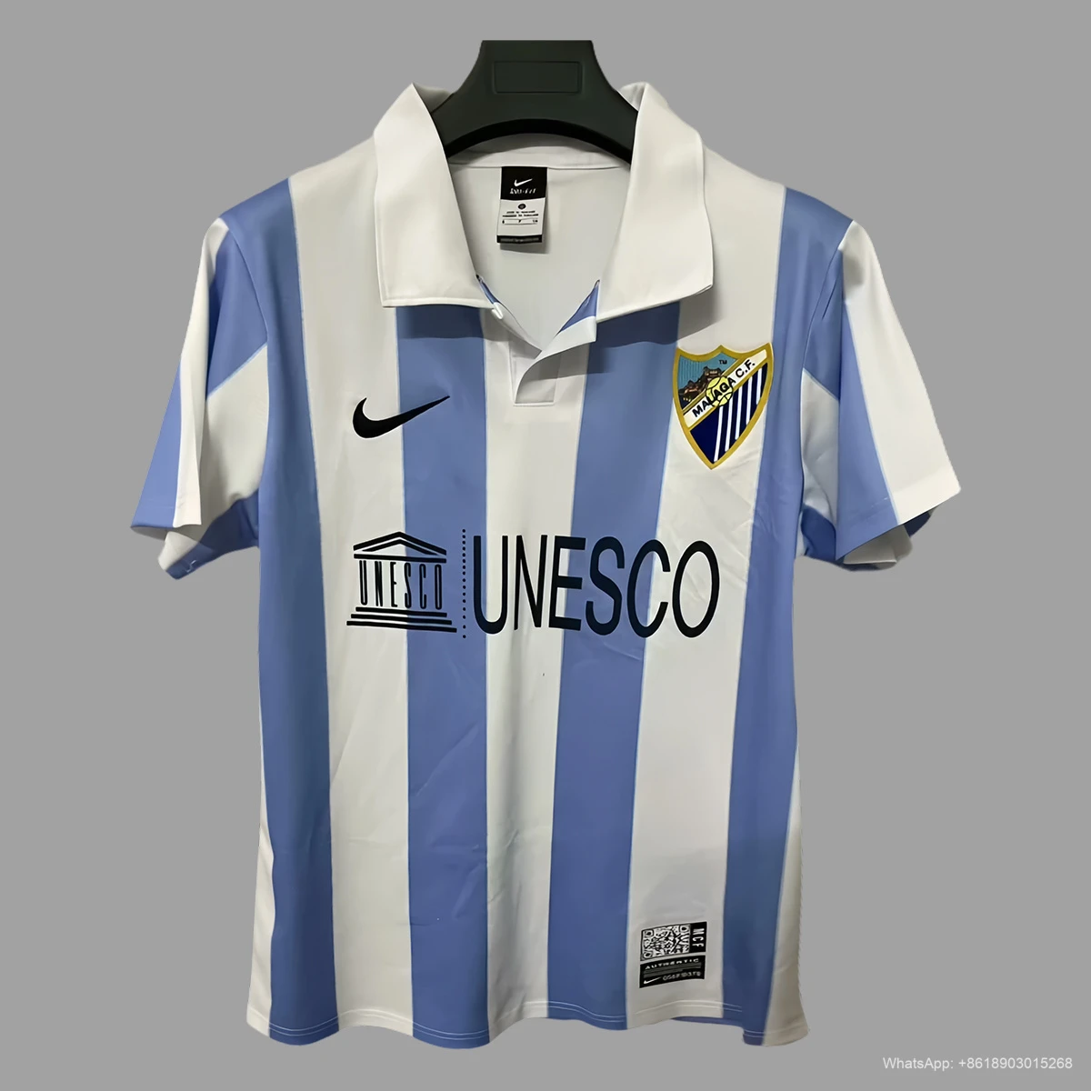 12/13 Malaga Home Retro Soccer jersey