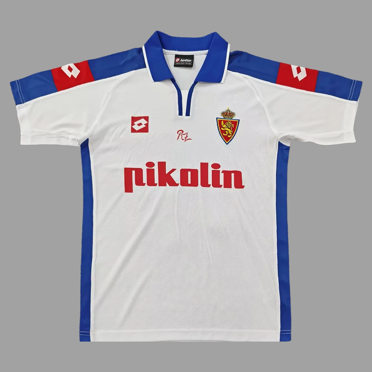 03/05 Real Zaragoza Home Retro Soccer Jersey