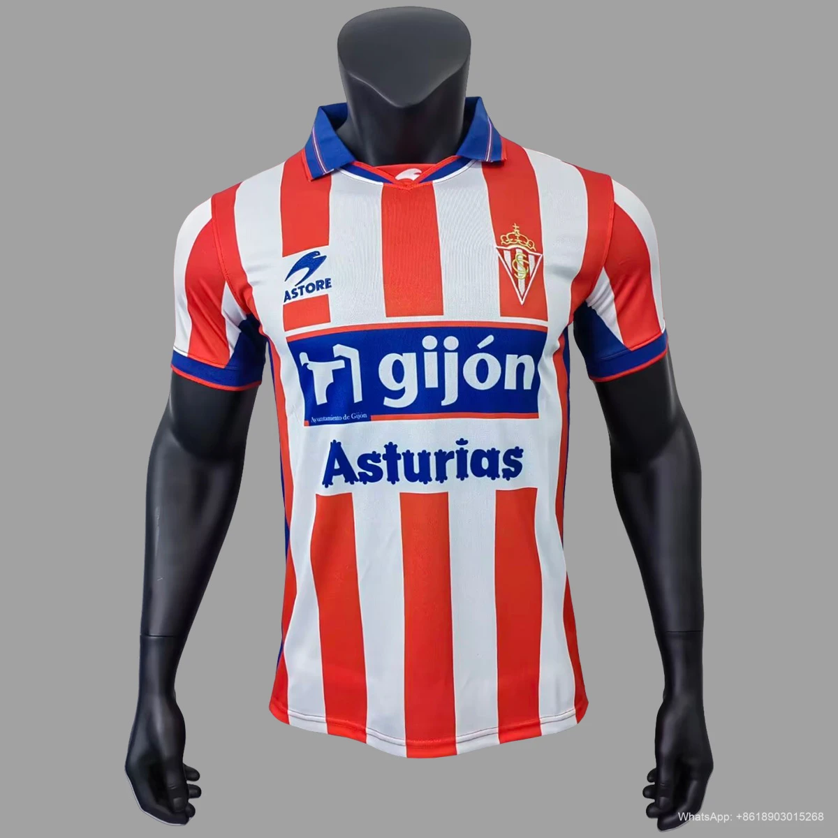 03/04 Sporting de Gijon Home Retro Soccer Jersey