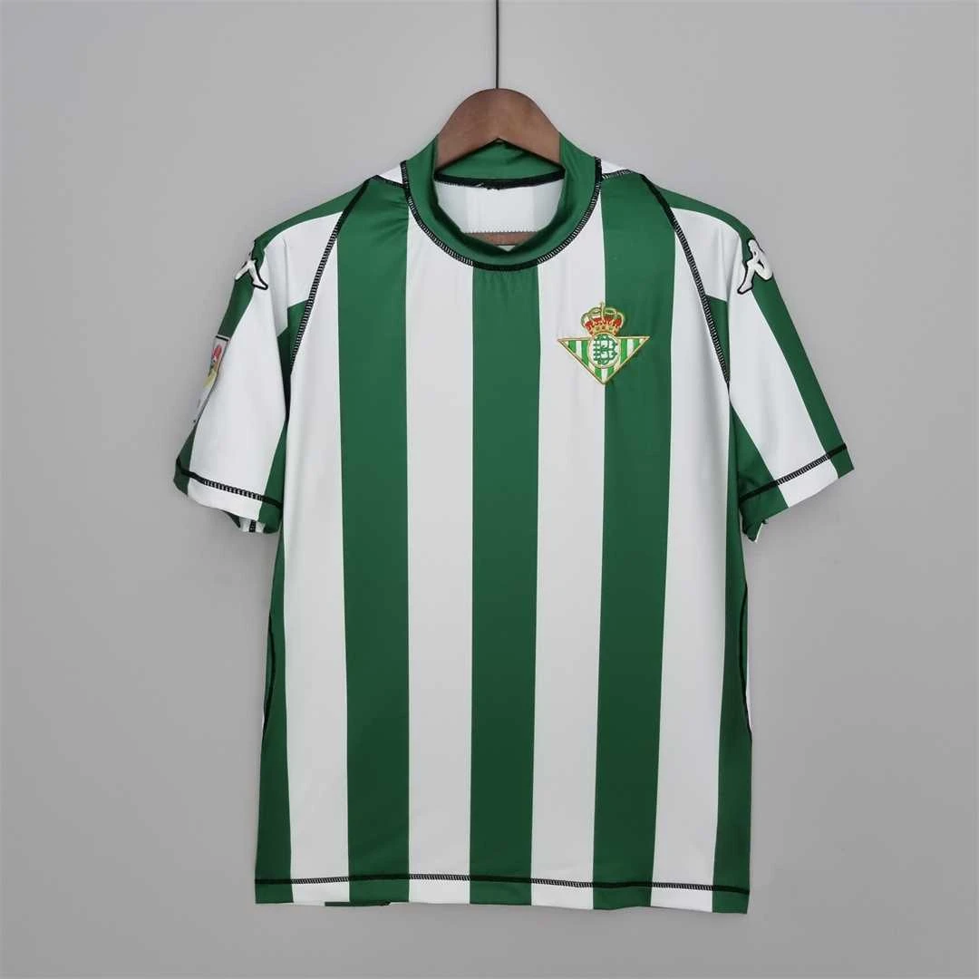 03/04 Real Betis Home Retro Soccer Jersey