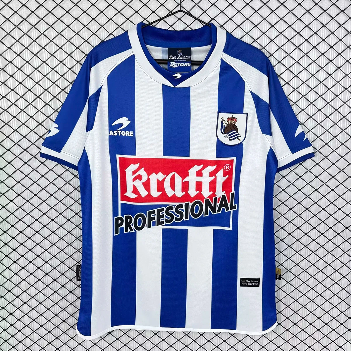 02/03 Real Sociedad Home Retro Soccer Jersey