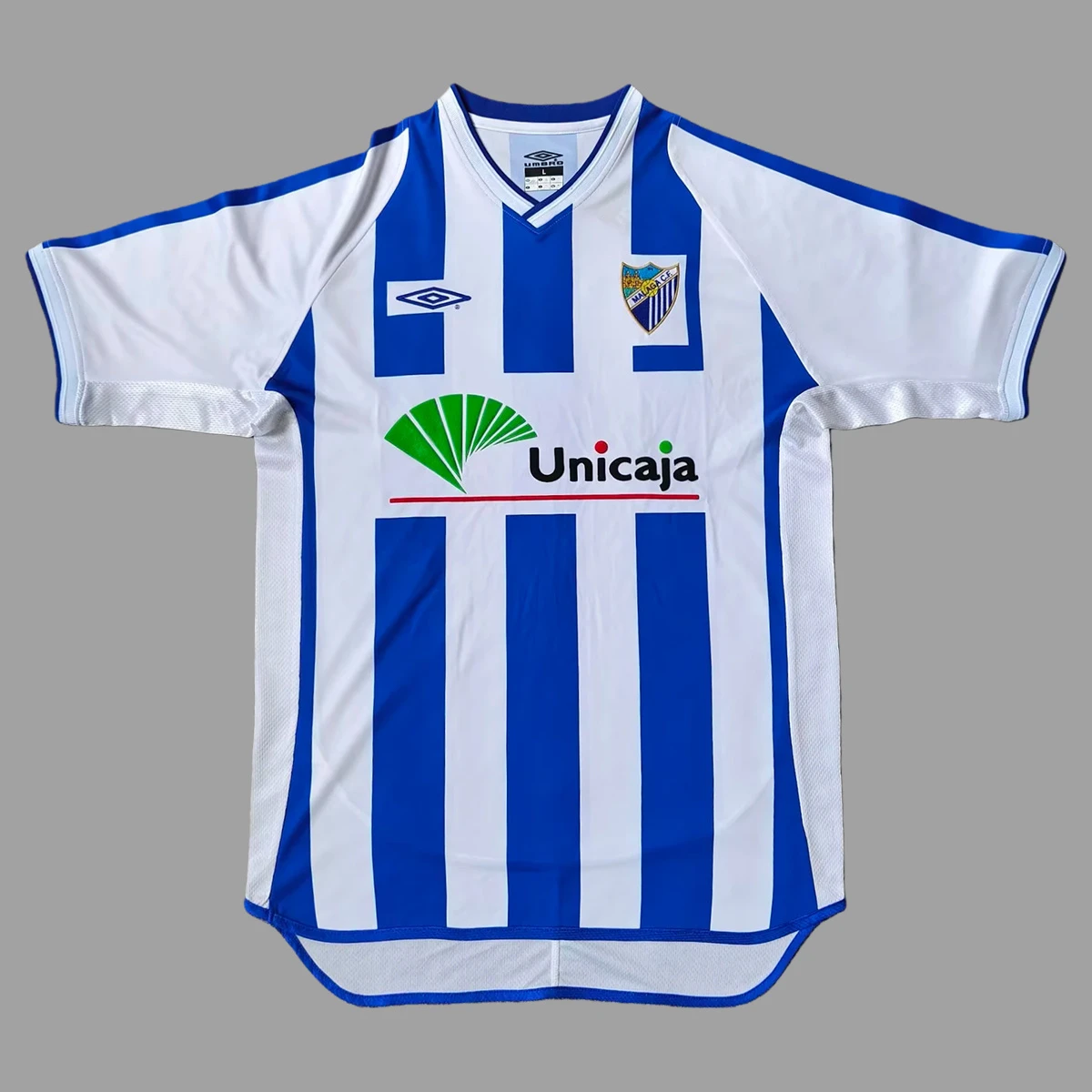 01/02 Malaga Home Retro Soccer Jersey