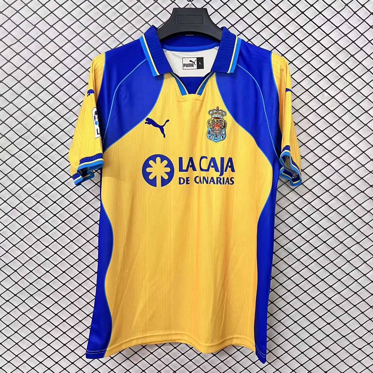 00/01 Las Palmas Home Retro Soccer Jersey