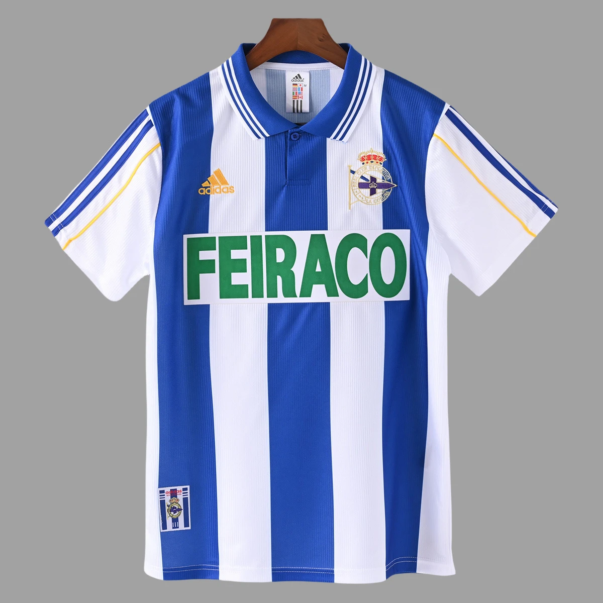 99/00 La Coruna Home Retro Soccer Jersey