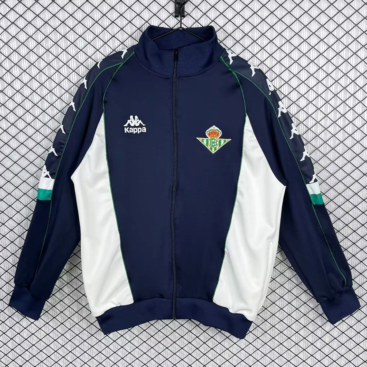 97/98 Real Betis Blue White Retro Track Jacket