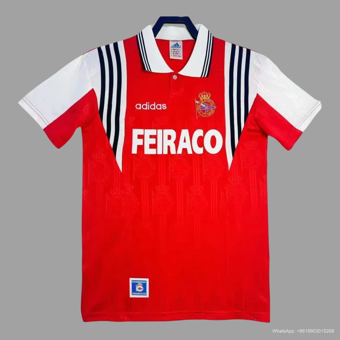 97/98 La Coruna Away Retro Soccer Jersey