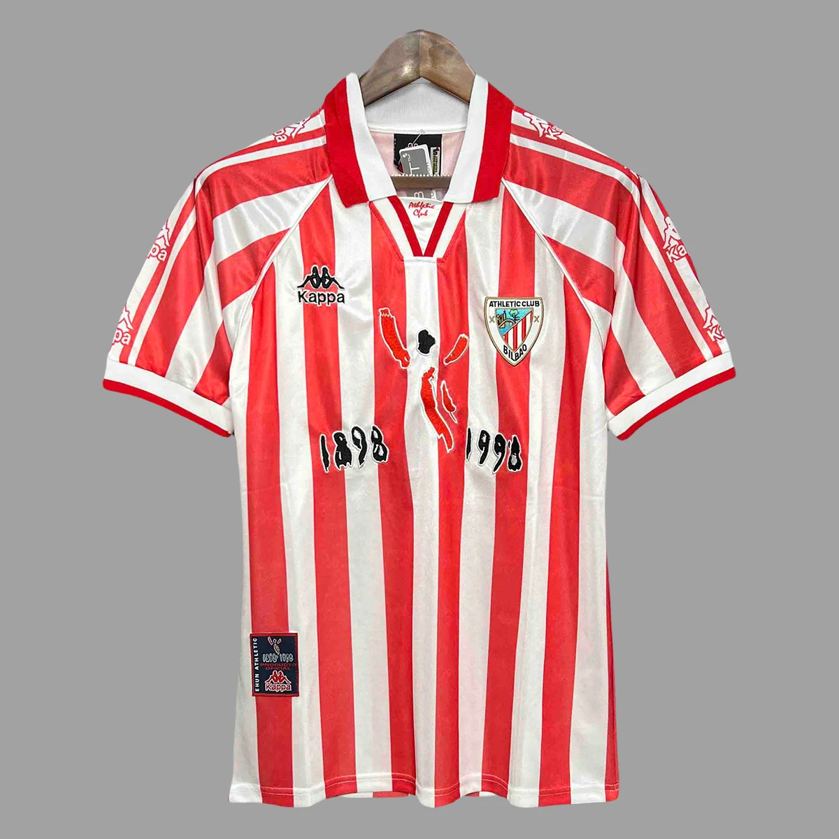 97/98 Athletic Club Bilbao Home Retro Soccer Jersey